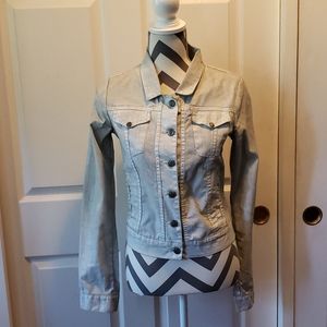 GENETIC DENIM XX JACKET DISTRESSED